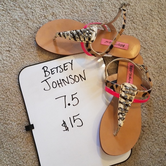 Betsey Johnson sandals - Picture 2 of 2